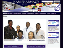 Tablet Screenshot of kampharmacy.com